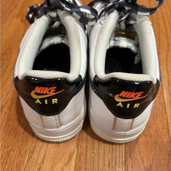 Nike Air Force 1 Low Fresh White Black Bright Crimson DJ5528-100 size youth 7